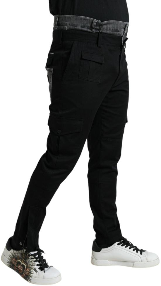 26FW 돌체앤가바나 데님 팬츠 49354027729182 BLACK - DOLCE & GABBANA