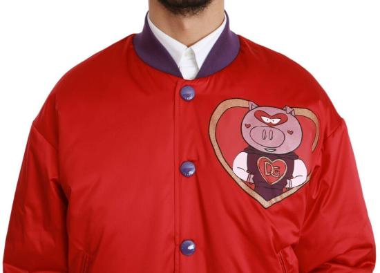 26FW 돌체앤가바나 봄버 자켓 47985868636446 RED - DOLCE & GABBANA
