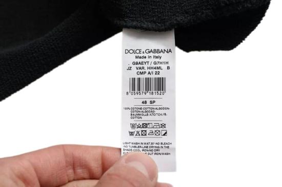 26FW 돌체앤가바나 탑 9716555186462 BLACK - DOLCE & GABBANA