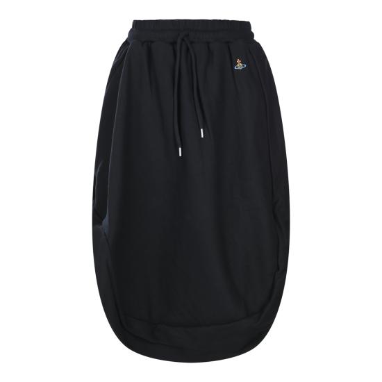 26FW 비비안웨스트우드 진가라 스커트 1J01000P J00ASN401 BLACK