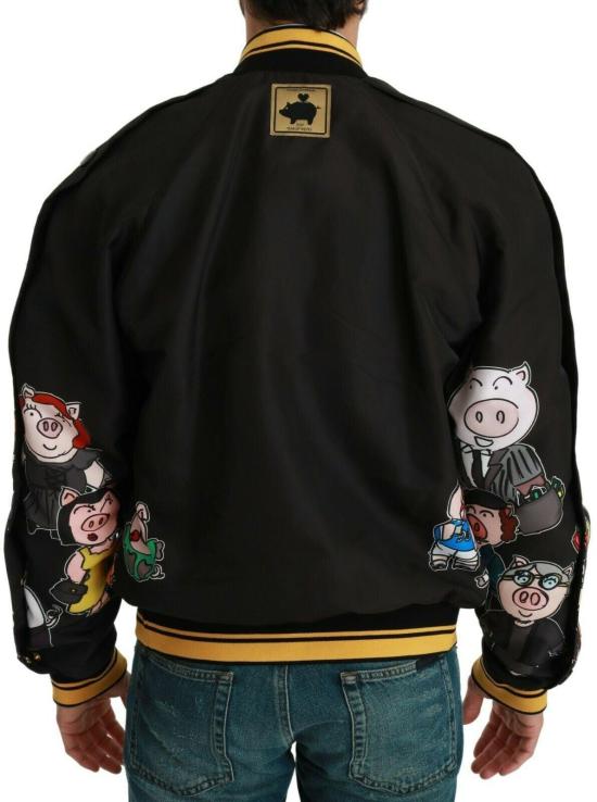 26FW 돌체앤가바나 봄버 자켓 9076638384414 BLACK - DOLCE & GABBANA