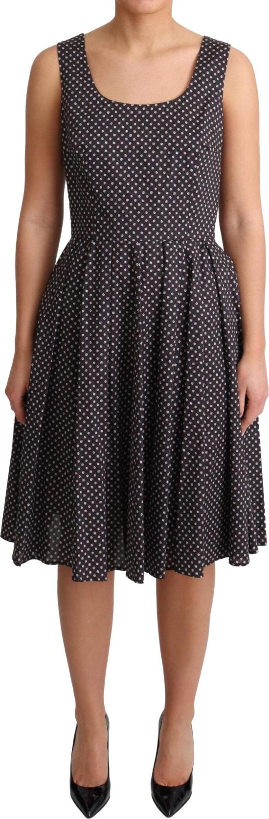 26FW 돌체앤가바나 미디 원피스 47949198426398 BLACK