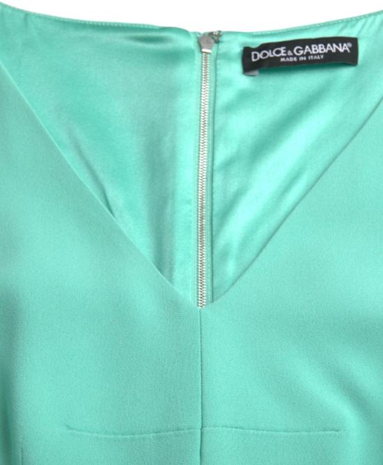 26FW 돌체앤가바나 미디 원피스 9405503406366 GREEN - DOLCE & GABBANA