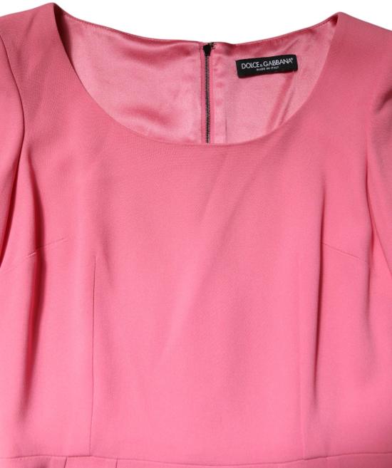 26FW 돌체앤가바나 미디 원피스 9767867777310 PINK - DOLCE & GABBANA