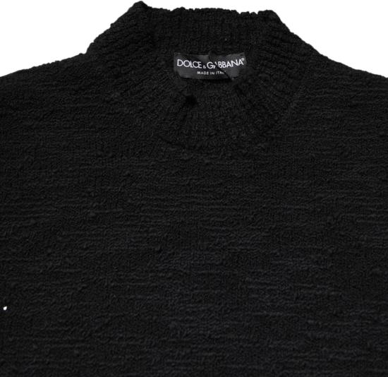 26FW 돌체앤가바나 니트웨어 9775142863134 BLACK - DOLCE & GABBANA