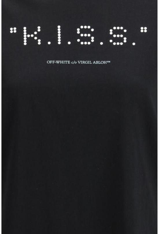  오프화이트 탑 9959437336862 BLACK - OFF WHITE
