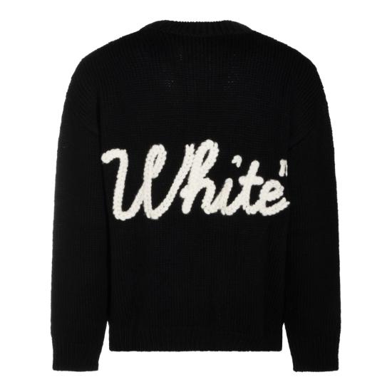26FW 오프화이트 니트웨어 OMHE212F26KNI002001 Black - OFF WHITE