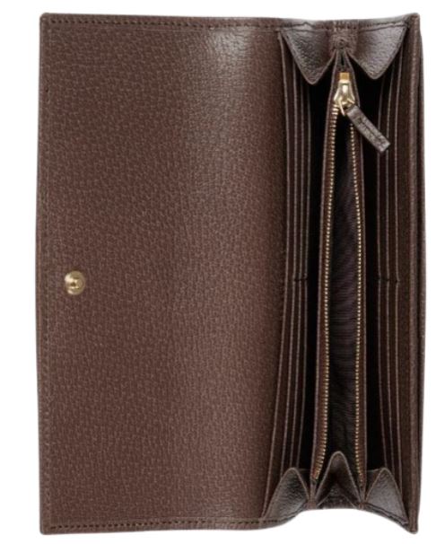 26SS 구찌 오피디아 컨티넨탈 월렛 838485 FAE0L 9746 BROWN DOM - GUCCI