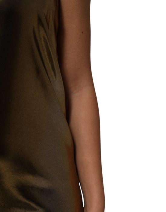 26FW 돌체앤가바나 숏 원피스 9828555587870 GOLD - DOLCE & GABBANA