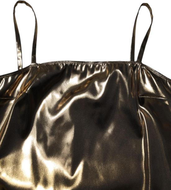26FW 돌체앤가바나 숏 원피스 9828555587870 GOLD - DOLCE & GABBANA