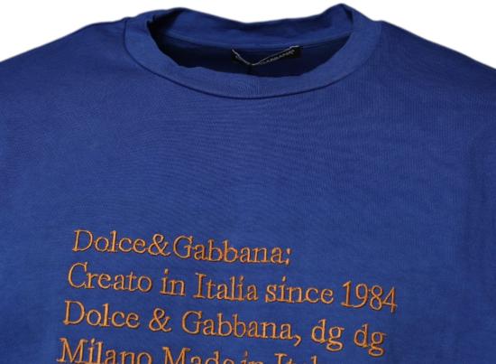 26FW 돌체앤가바나 탑 9716583727390 BLUE - DOLCE & GABBANA