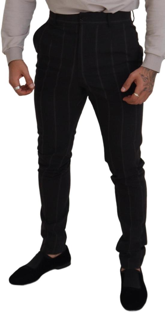26FW 돌체앤가바나 치노 팬츠 9927366410526 BLACK - DOLCE & GABBANA