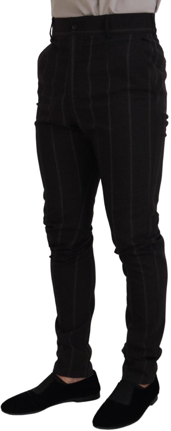 26FW 돌체앤가바나 치노 팬츠 9927366410526 BLACK - DOLCE & GABBANA