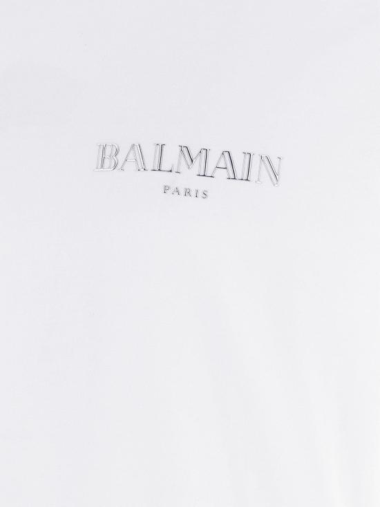  발망 탑 10120753676574 WHITE - BALMAIN