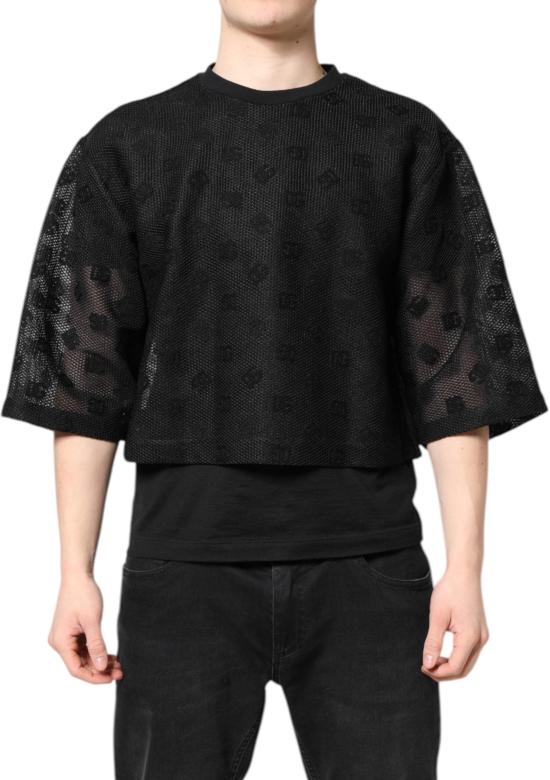 26FW 돌체앤가바나 탑 9765923455262 BLACK - DOLCE & GABBANA