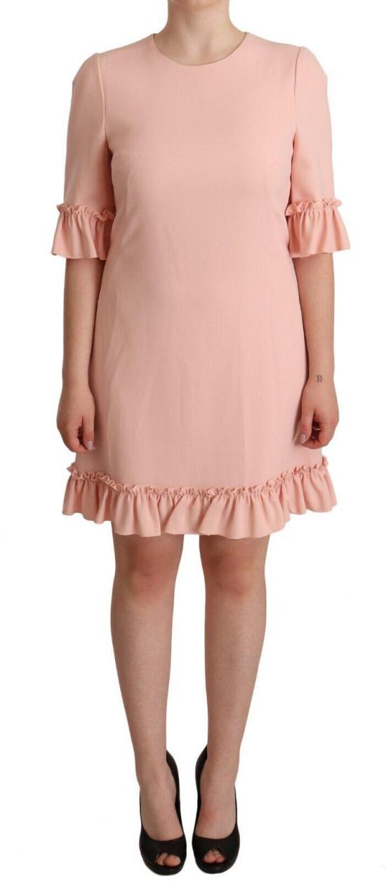 26FW 돌체앤가바나 미디 원피스 9069471826206 PINK - DOLCE & GABBANA