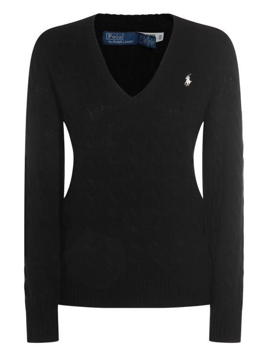 26FW 랄프 로렌 스웨터 211971866 005 BLACK