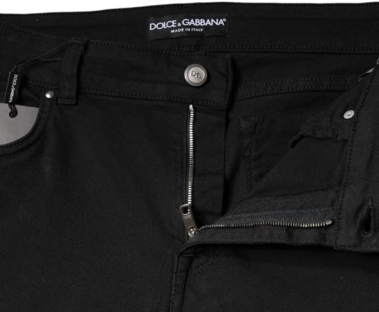 26FW 돌체앤가바나 데님 팬츠 9665036321054 BLACK - DOLCE & GABBANA