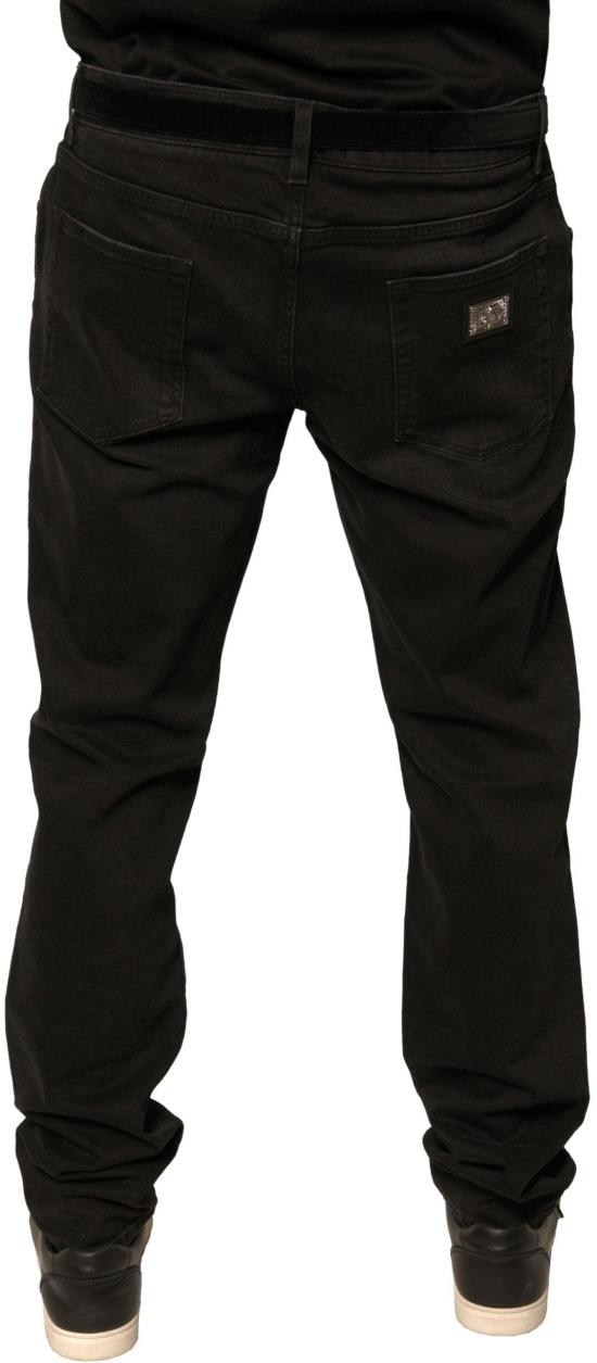26FW 돌체앤가바나 데님 팬츠 9709152633118 BLACK - DOLCE & GABBANA