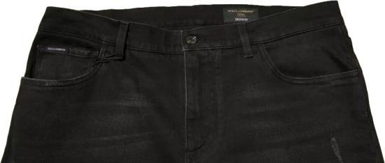 26FW 돌체앤가바나 데님 팬츠 9709152633118 BLACK - DOLCE & GABBANA