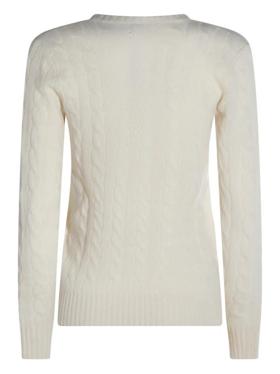 26FW 랄프 로렌 스웨터 211971866 001 WHITE - RALPH LAUREN