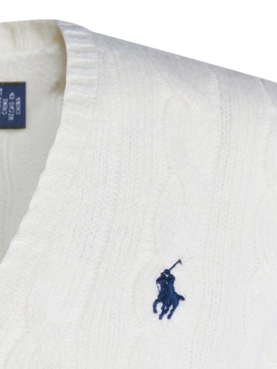 26FW 랄프 로렌 스웨터 211971866 001 WHITE - RALPH LAUREN