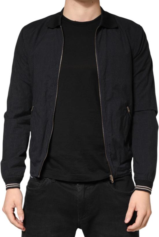 26FW 돌체앤가바나 봄버 자켓 9975687938334 BLUE - DOLCE & GABBANA
