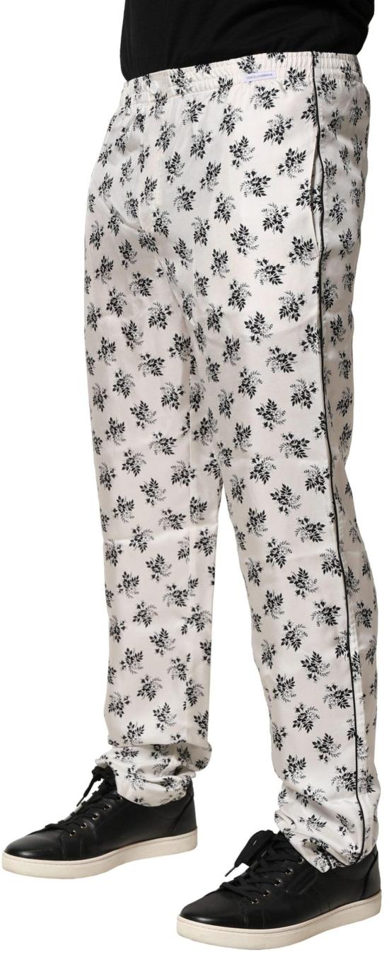 26FW 돌체앤가바나 치노 팬츠 9774474789150 WHITE - DOLCE & GABBANA