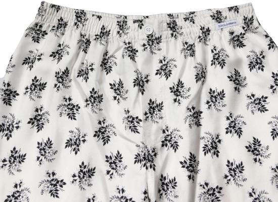 26FW 돌체앤가바나 치노 팬츠 9774474789150 WHITE - DOLCE & GABBANA