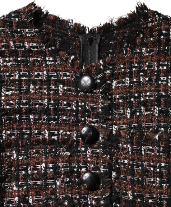 26FW 돌체앤가바나 숏 원피스 9841500717342 BROWN - DOLCE & GABBANA