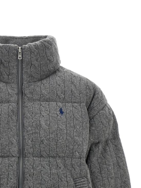 26FW 폴로 랄프로렌 숏패딩 211A10457004 Gray - POLO RALPH LAUREN