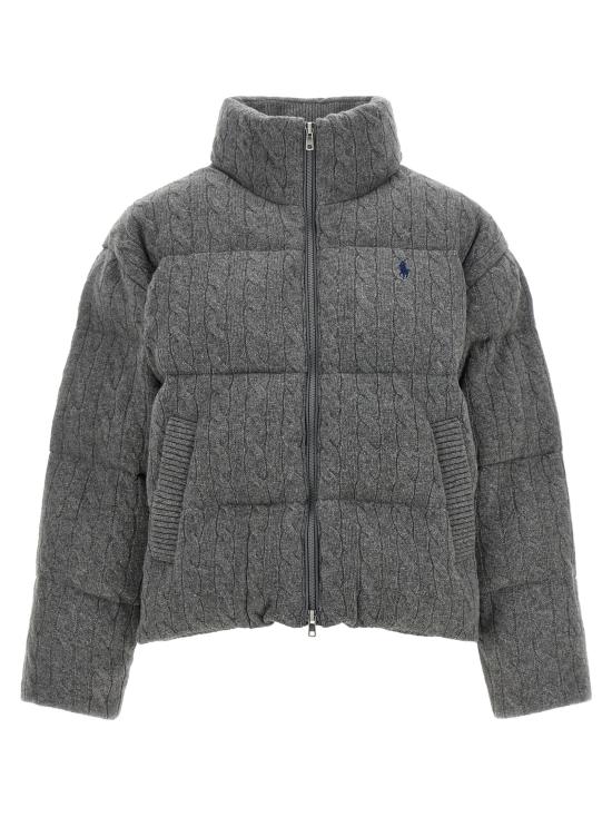 26FW 폴로 랄프로렌 숏패딩 211A10457004 Gray