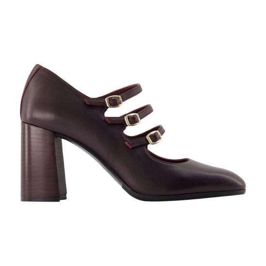 26FW 카렐 페리스 힐/펌프스 333630 74 BURGUNDY