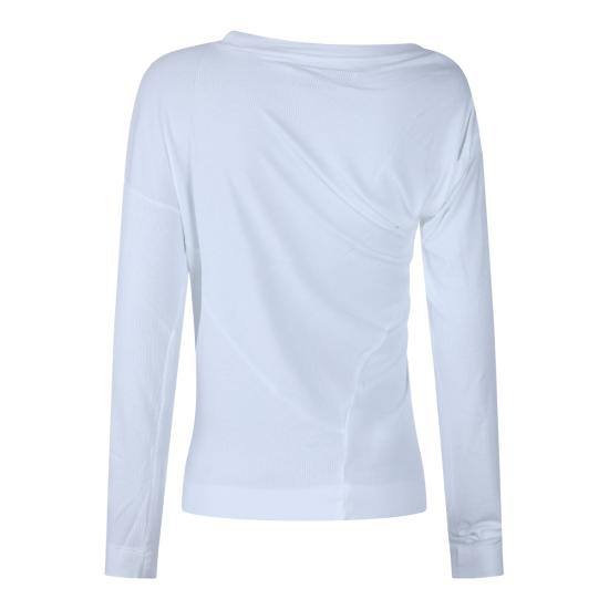 26FW 비비안웨스트우드 체인 로고 자수 카디건 자켓 3G01003Y J00BOA401 WHITE - VIVIENNE WESTWOOD