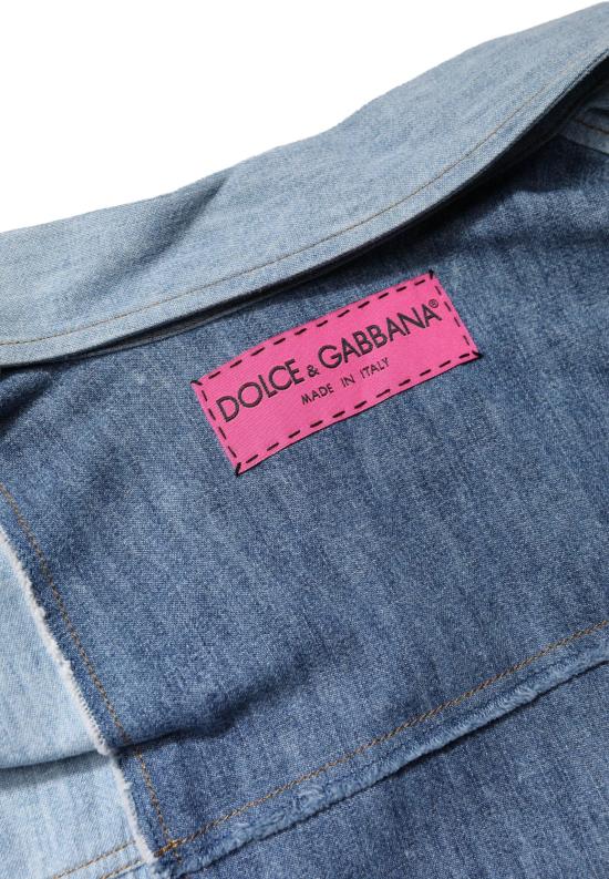 26FW 돌체앤가바나 데님 셔츠 49755922137374 BLUE - DOLCE & GABBANA