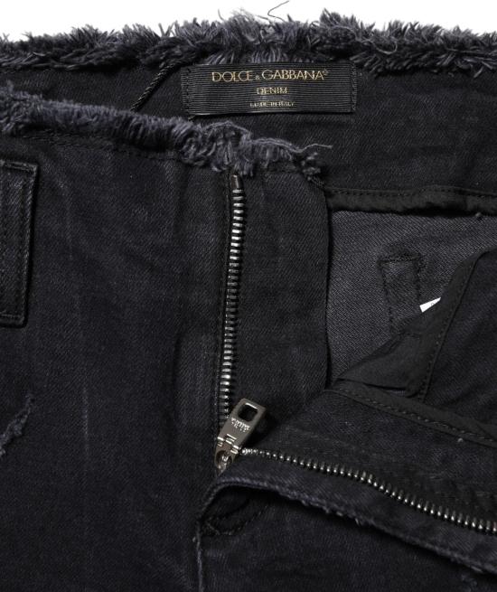 26FW 돌체앤가바나 데님 팬츠 9798790775070 BLACK - DOLCE & GABBANA