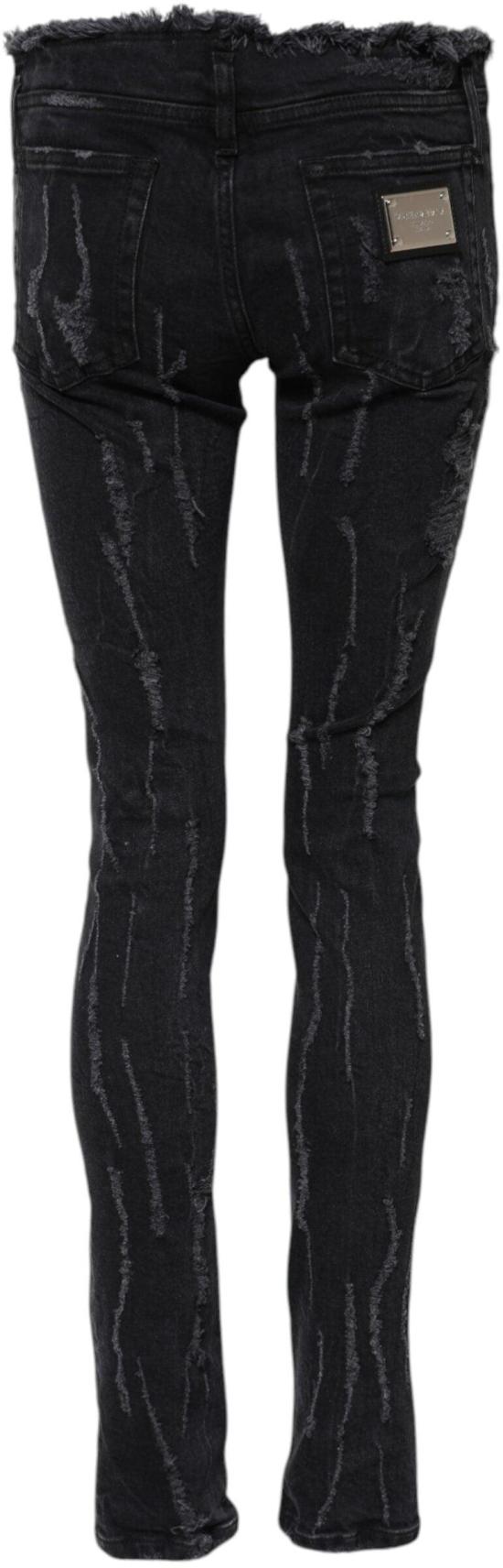 26FW 돌체앤가바나 데님 팬츠 9798790775070 BLACK - DOLCE & GABBANA