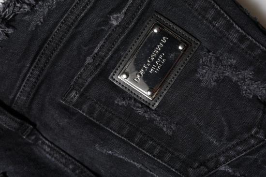 26FW 돌체앤가바나 데님 팬츠 9798790775070 BLACK - DOLCE & GABBANA