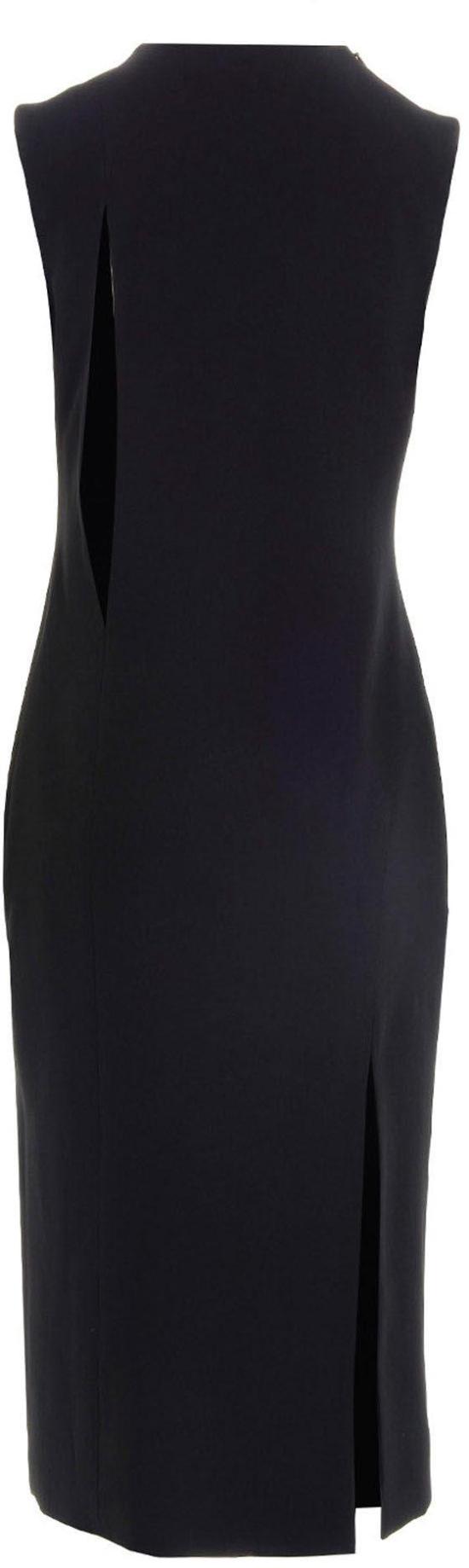 26FW 베르사체 미디 원피스 10120188985630 BLACK - VERSACE