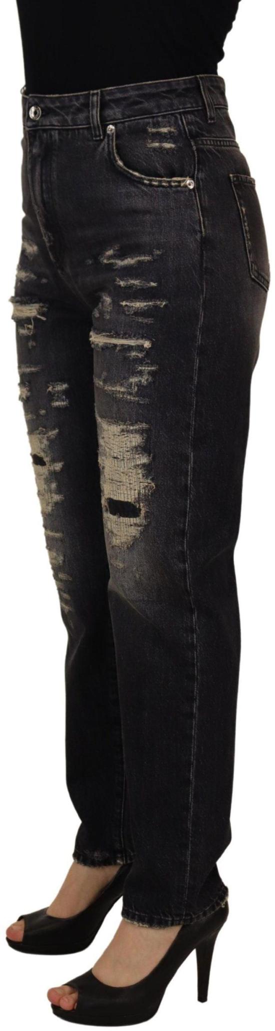 26FW 돌체앤가바나 데님 팬츠 9665011646750 BLACK - DOLCE & GABBANA