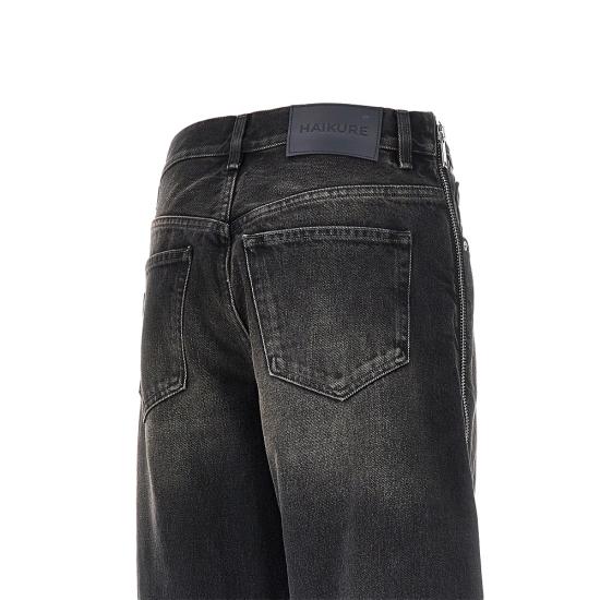 26FW 하이쿠레 데님 팬츠 HEW03371DF119 Black - HAIKURE