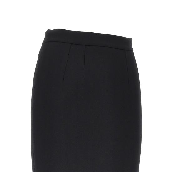 26FW 돌체앤가바나 롱 스커트 F4DEJTFUBCE Black - DOLCE & GABBANA