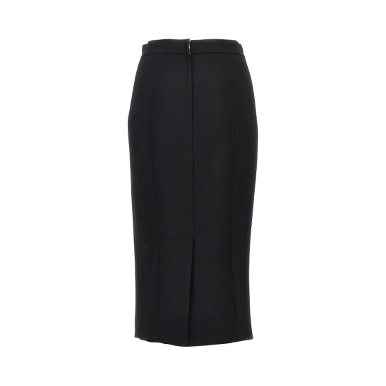 26FW 돌체앤가바나 롱 스커트 F4DEJTFUBCE Black - DOLCE & GABBANA