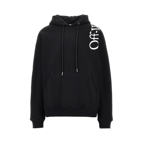 26FW 오프화이트 긴팔 티셔츠 44MBB085F26F00O Black