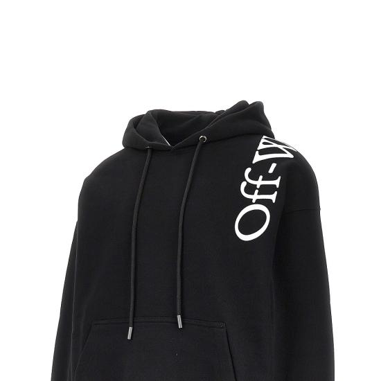 26FW 오프화이트 긴팔 티셔츠 44MBB085F26F00O Black - OFF WHITE
