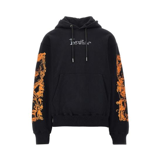26FW 오프화이트 긴팔 티셔츠 44MBB12NF26F007 Black
