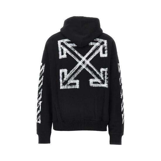 26FW 오프화이트 긴팔 티셔츠 44MBB085F26F00L Black - OFF WHITE