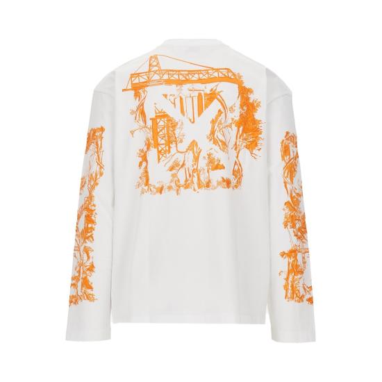 26FW 오프화이트 탑 44MAB09CF26J006 White - OFF WHITE