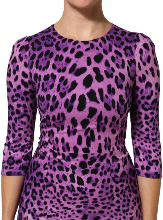 26FW 돌체앤가바나 숏 원피스 51924923875614 PURPLE - DOLCE & GABBANA