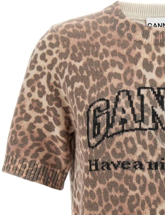 25FW 가니 탑 10121345597726 BROWN - GANNI